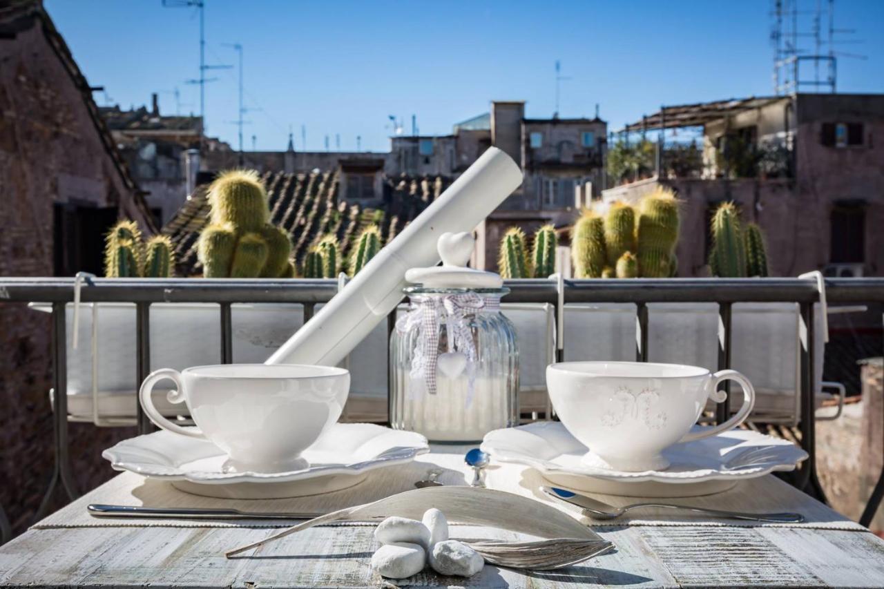 Bbhomerome - Campo Dei Fiori Balcony View Penthouse Ngoại thất bức ảnh
